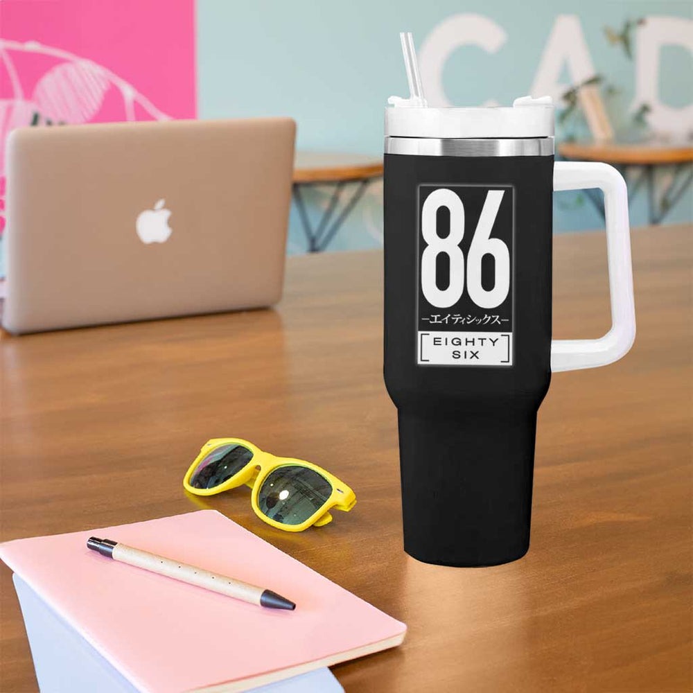 86 Eighty Six Tumbler With Handle Anime Style TS04 86 Eighty Six Tumbler With Handle Anime Style TS04