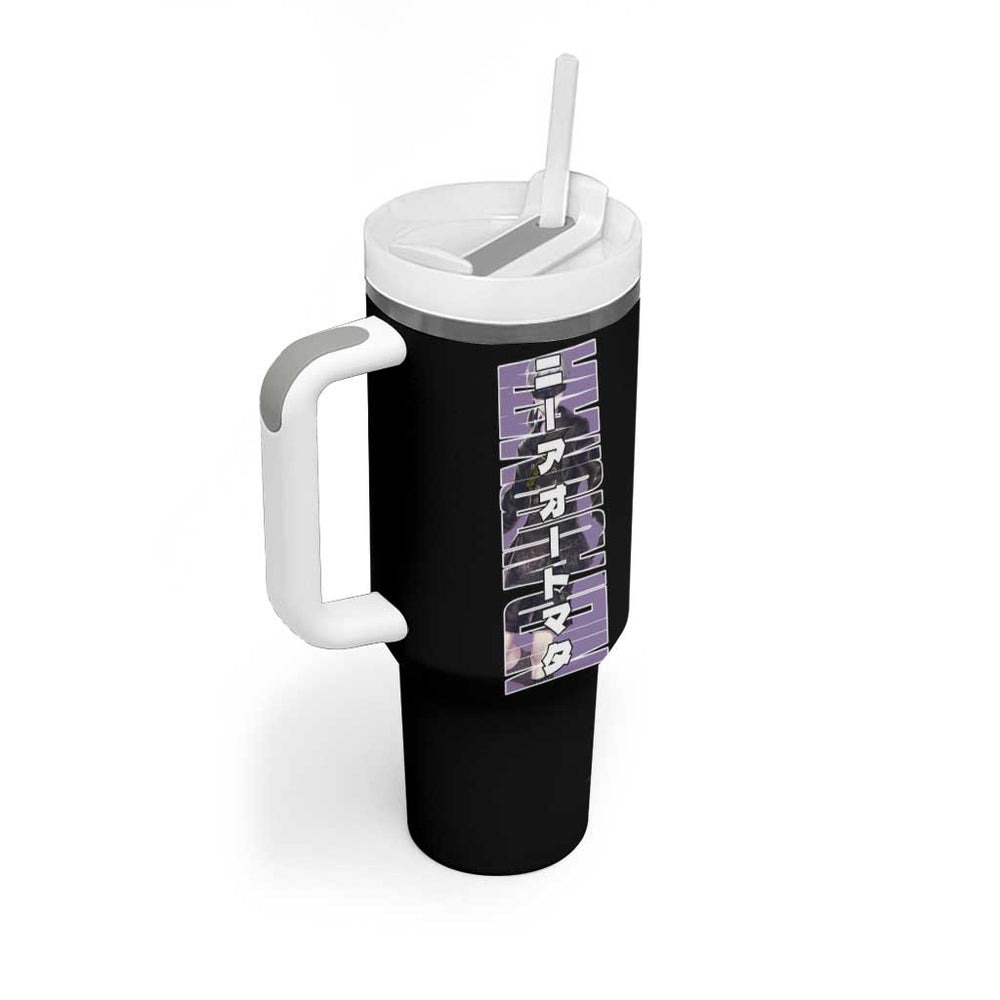 9S Nier Automata Tumbler With Handle Japan Anime Style TS04 9S Nier Automata Tumbler With Handle Japan Anime Style TS04