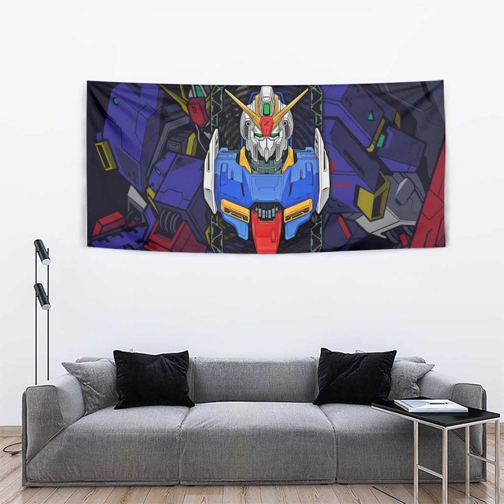 Abstract Gundam Tapestry Anime Mix Abstract Background Style TS04 Abstract Gundam Tapestry Anime Mix Abstract Background Style TS04