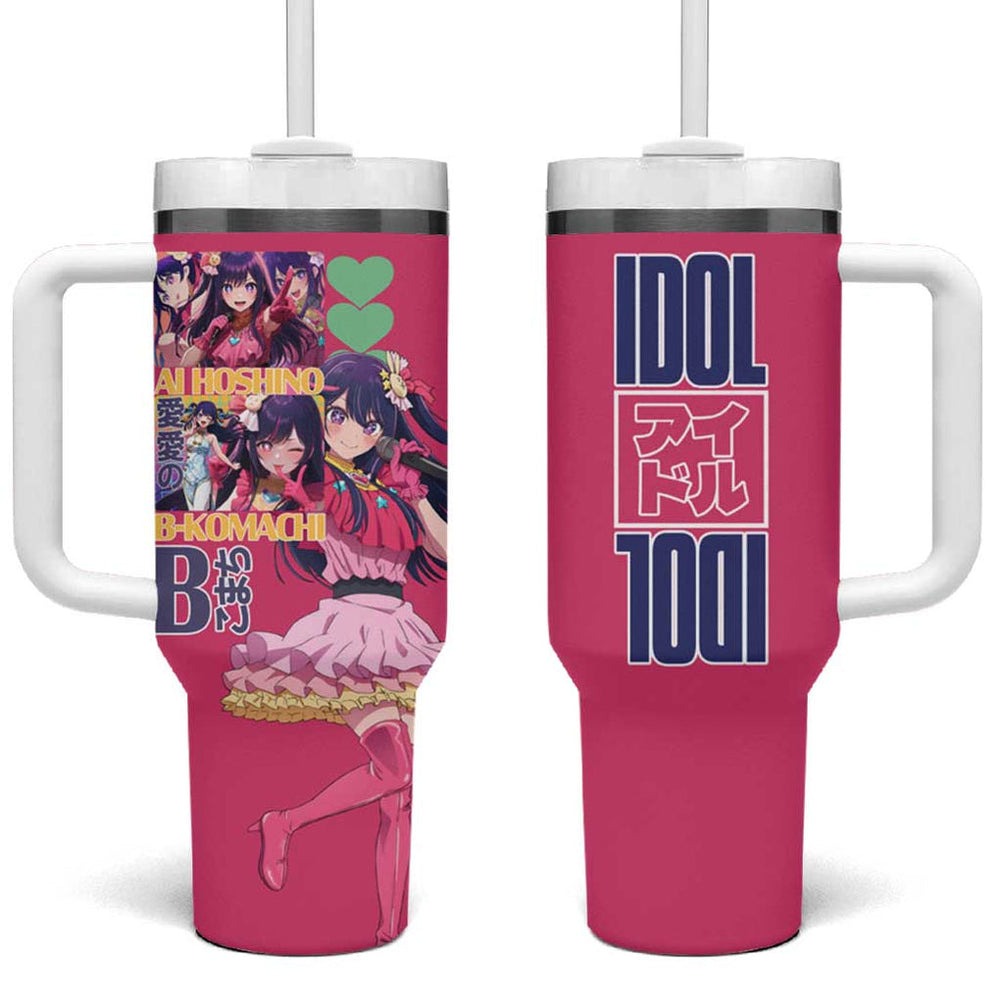 Ai Hoshino Oshi no Ko Tumbler With Handle Anime Style TS04