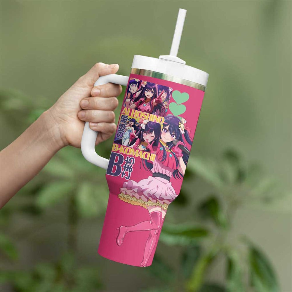 Ai Hoshino Oshi no Ko Tumbler With Handle Anime Style TS04
