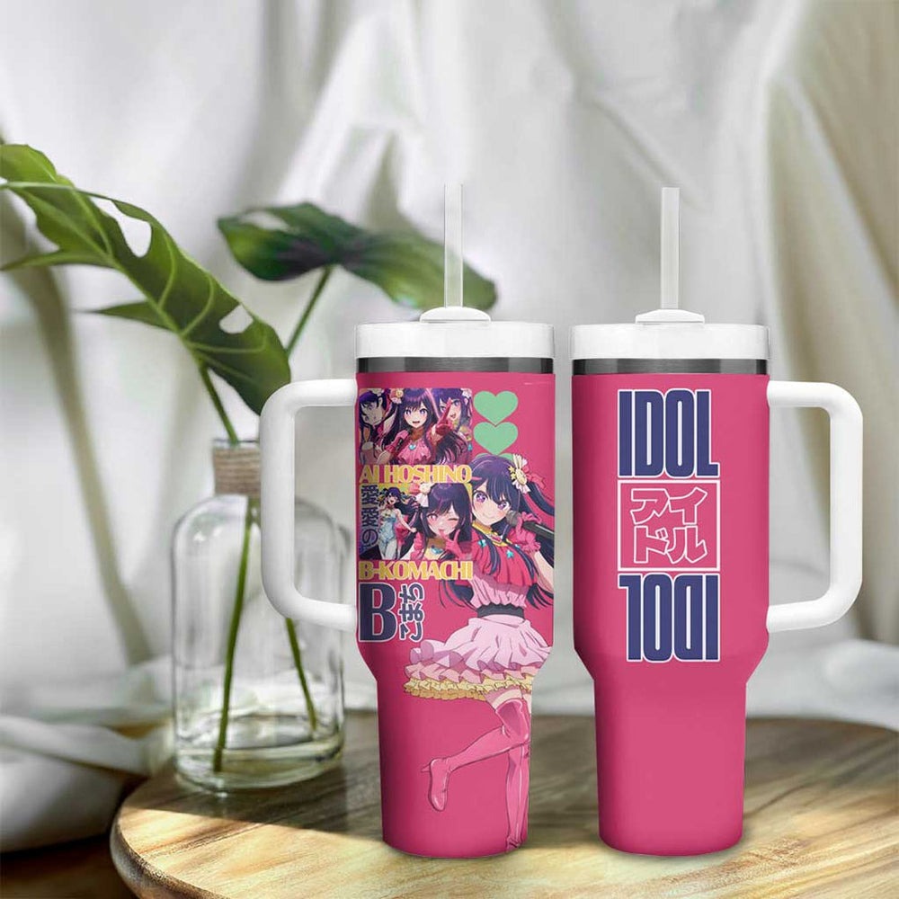 Ai Hoshino Oshi no Ko Tumbler With Handle Anime Style TS04