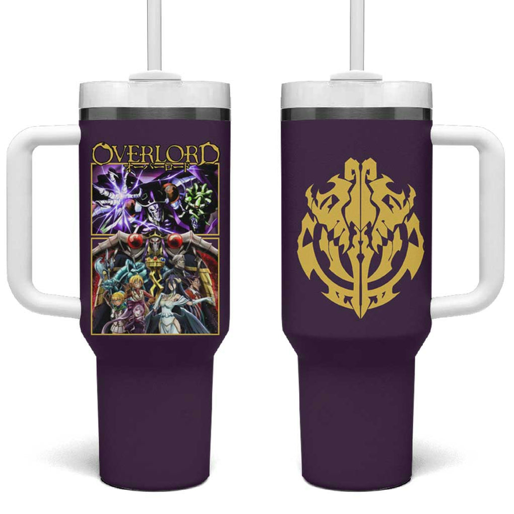 Ainz Ooal Gown Overlord Tumbler With Handle Anime Style TS04