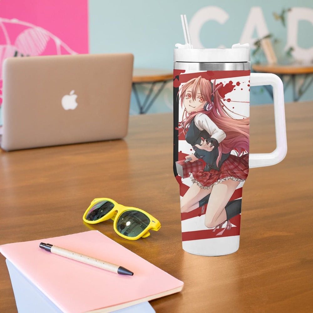 Akame Chelsea Anime Tumbler With Handle Akame ga Kill TS04 Akame Chelsea Anime Tumbler With Handle Akame ga Kill TS04