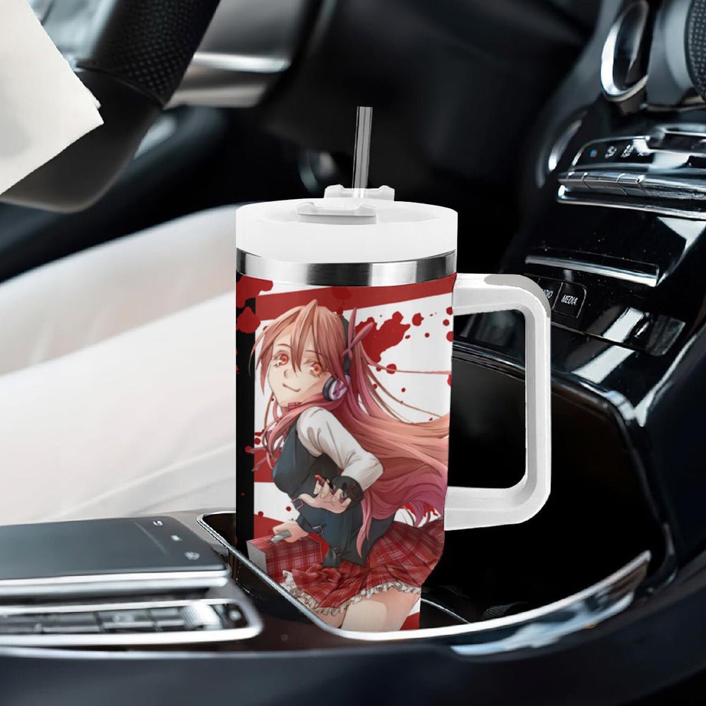Akame Chelsea Anime Tumbler With Handle Akame ga Kill TS04 Akame Chelsea Anime Tumbler With Handle Akame ga Kill TS04