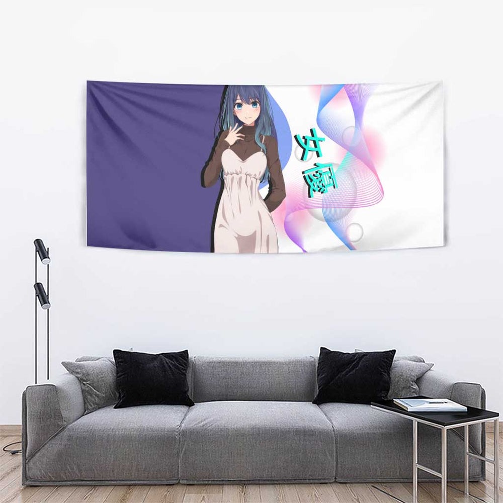 Akane Kurokawa Tapestry Chic Idol Anime Style TS04 Akane Kurokawa Tapestry Chic Idol Anime Style TS04