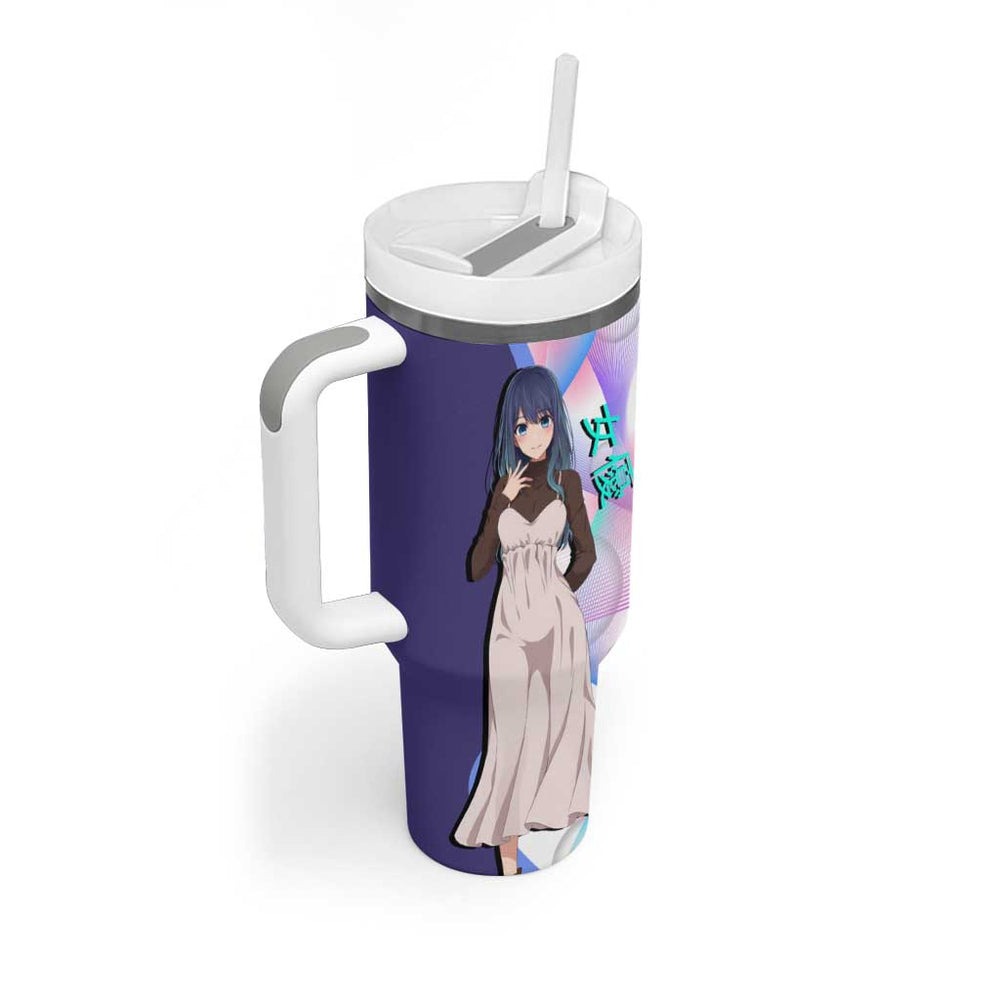 Akane Kurokawa Tumbler With Handle Chic Idol Anime Style TS04 Akane Kurokawa Tumbler With Handle Chic Idol Anime Style TS04