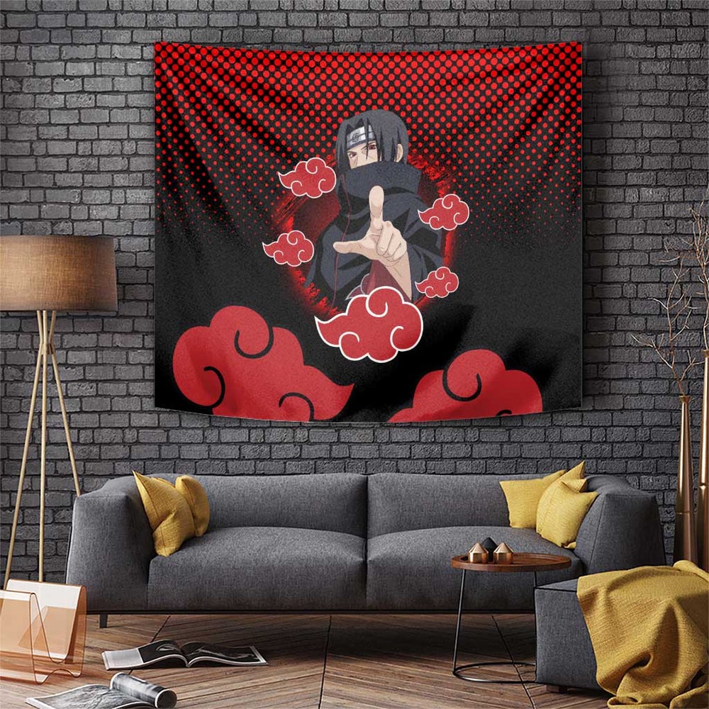 Akatsuki Itachi - Natuto Tumbler With Handle Anime Style TS04 Akatsuki Itachi - Natuto Tumbler With Handle Anime Style TS04