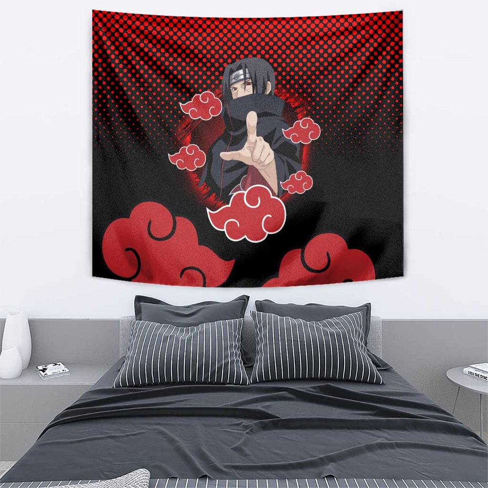 Akatsuki Itachi - Natuto Tumbler With Handle Anime Style TS04 Akatsuki Itachi - Natuto Tumbler With Handle Anime Style TS04
