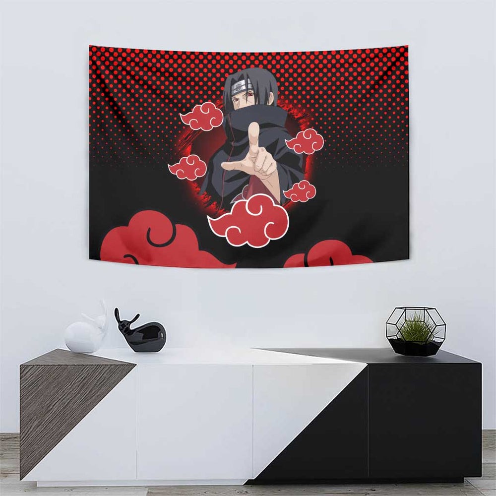 Akatsuki Itachi - Natuto Tumbler With Handle Anime Style TS04 Akatsuki Itachi - Natuto Tumbler With Handle Anime Style TS04