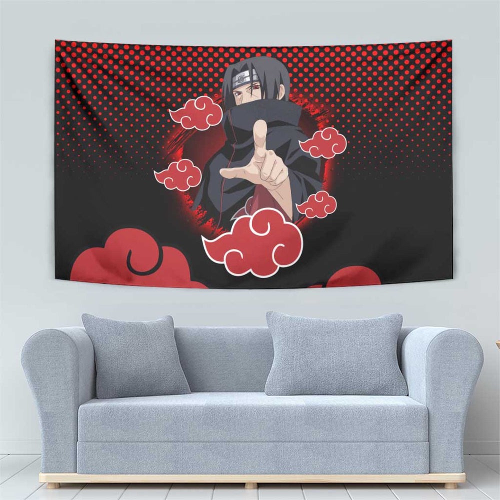 Akatsuki Itachi - Natuto Tumbler With Handle Anime Style TS04 Akatsuki Itachi - Natuto Tumbler With Handle Anime Style TS04