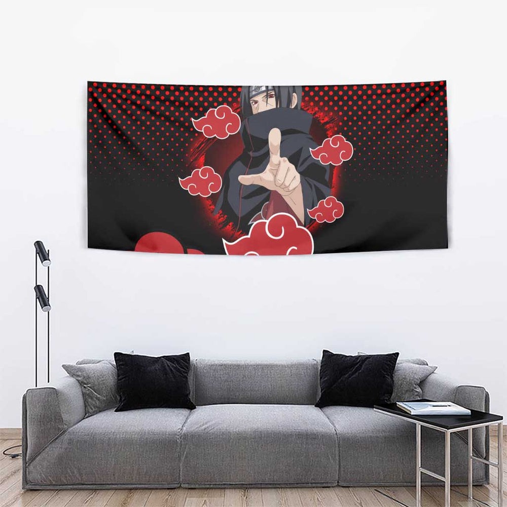 Akatsuki Itachi - Natuto Tumbler With Handle Anime Style TS04 Akatsuki Itachi - Natuto Tumbler With Handle Anime Style TS04