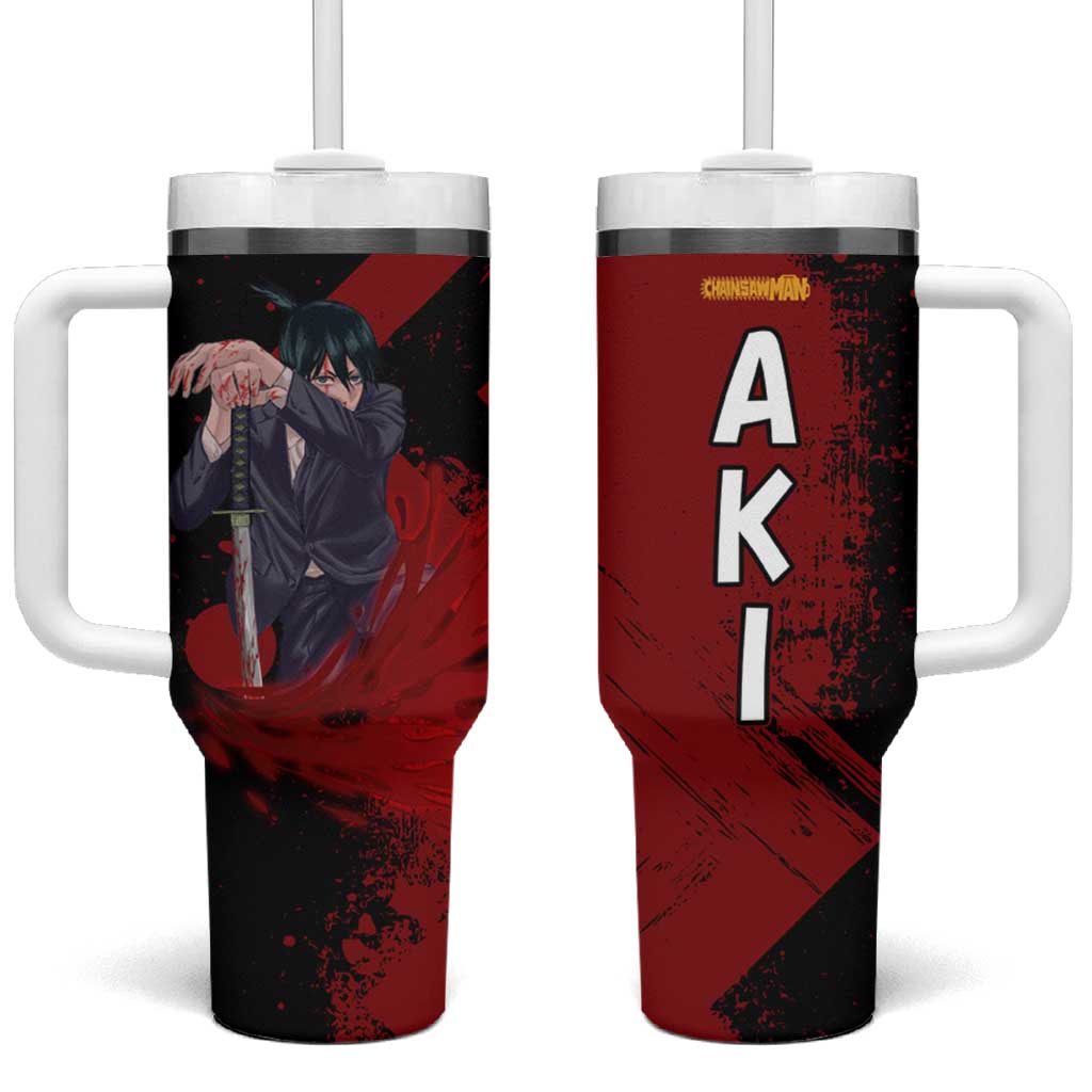 Aki Hayakawa - Chainsaw Man Tumbler With Handle Anime Style TS04