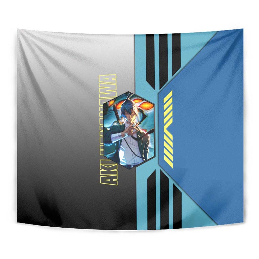 Aki Hayakawa from Chainsaw Man Tumbler With Handle with Sword and Stylish Pose Design TS04 Aki Hayakawa from Chainsaw Man Tumbler With Handle with Sword and Stylish Pose Design TS04