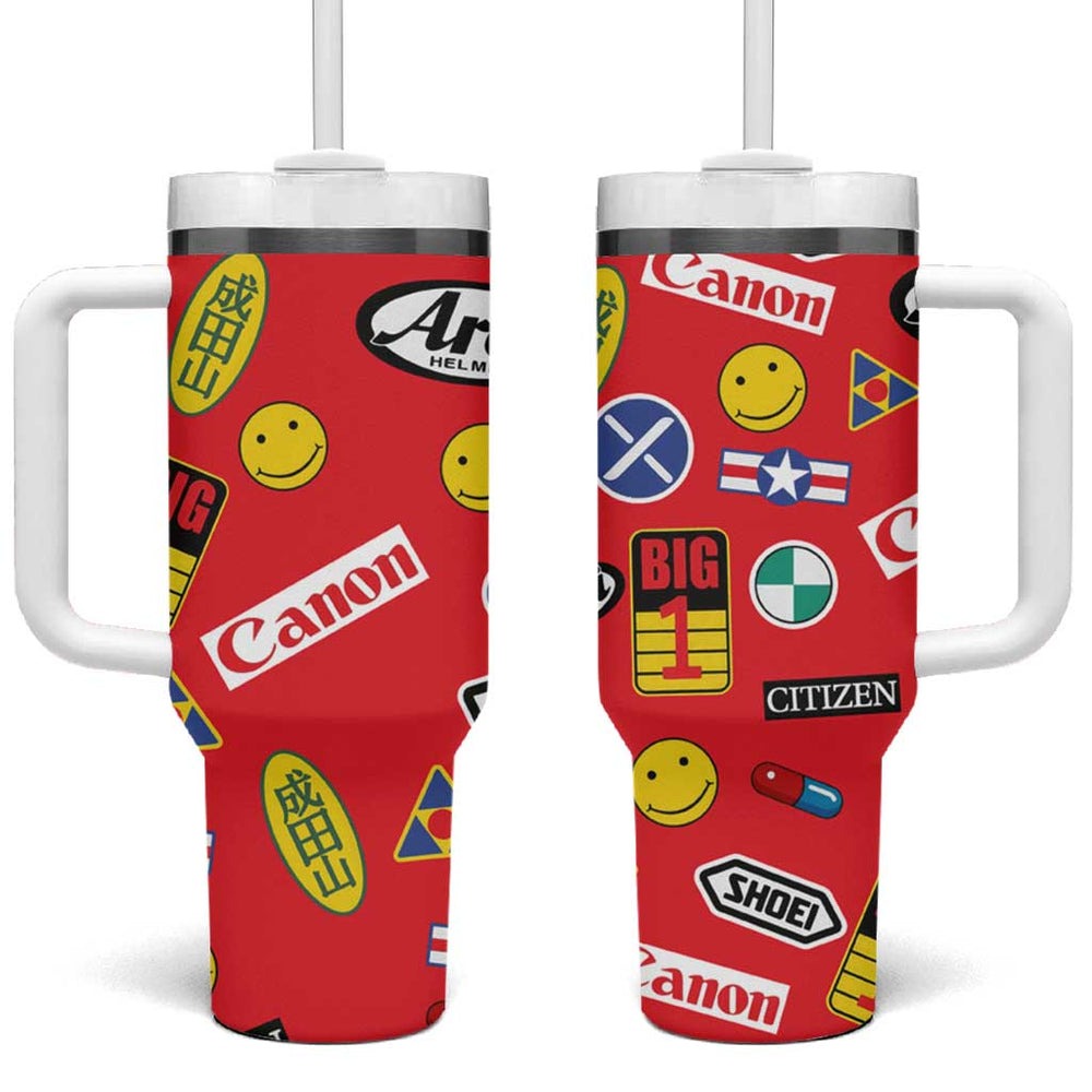 Akira Full Decals Tumbler With Handle Anime Style TS04 Akira Full Decals Tumbler With Handle Anime Style TS04