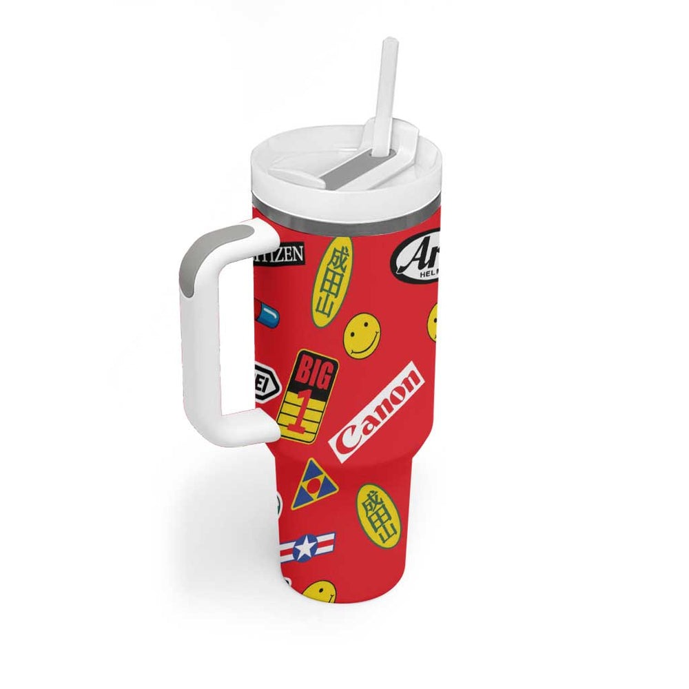 Akira Full Decals Tumbler With Handle Anime Style TS04 Akira Full Decals Tumbler With Handle Anime Style TS04