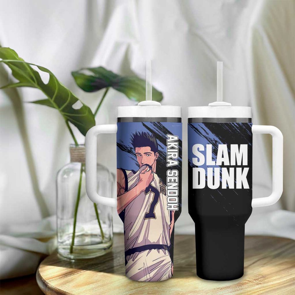 Akira Sendoh - Slam Dunk Tumbler With Handle Anime Style TS04 Akira Sendoh - Slam Dunk Tumbler With Handle Anime Style TS04