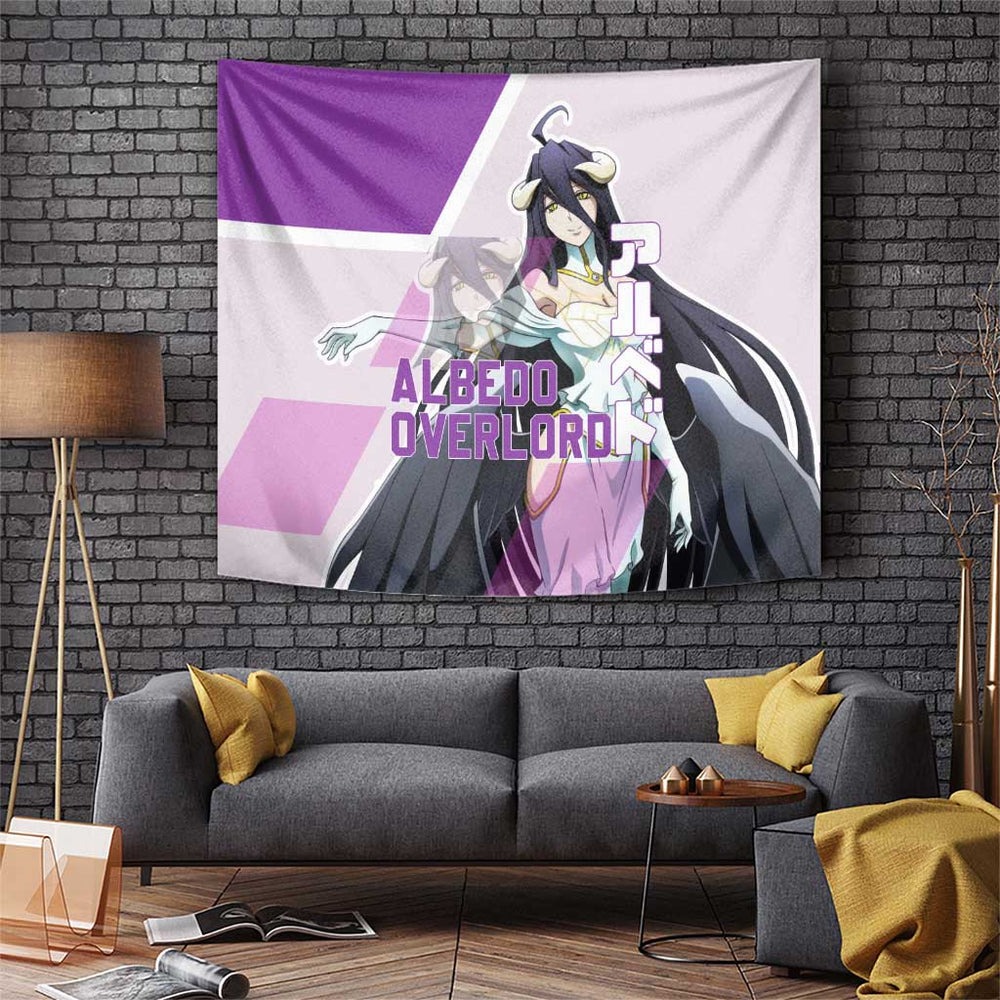 Albedo Overlord Tapestry Anime Style TS04