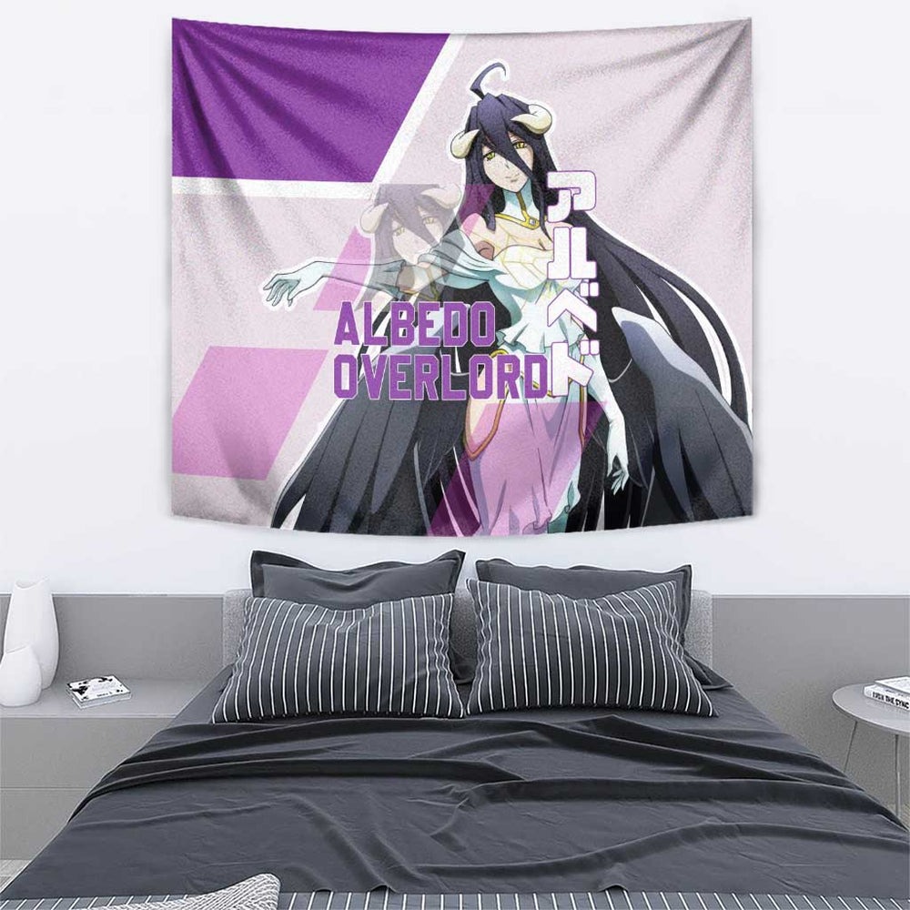 Albedo Overlord Tapestry Anime Style TS04