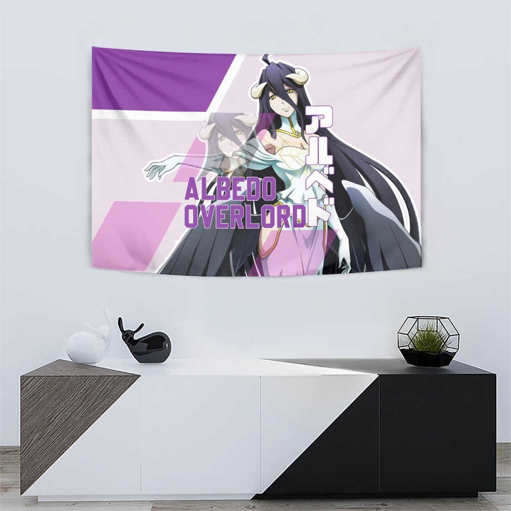Albedo Overlord Tapestry Anime Style TS04