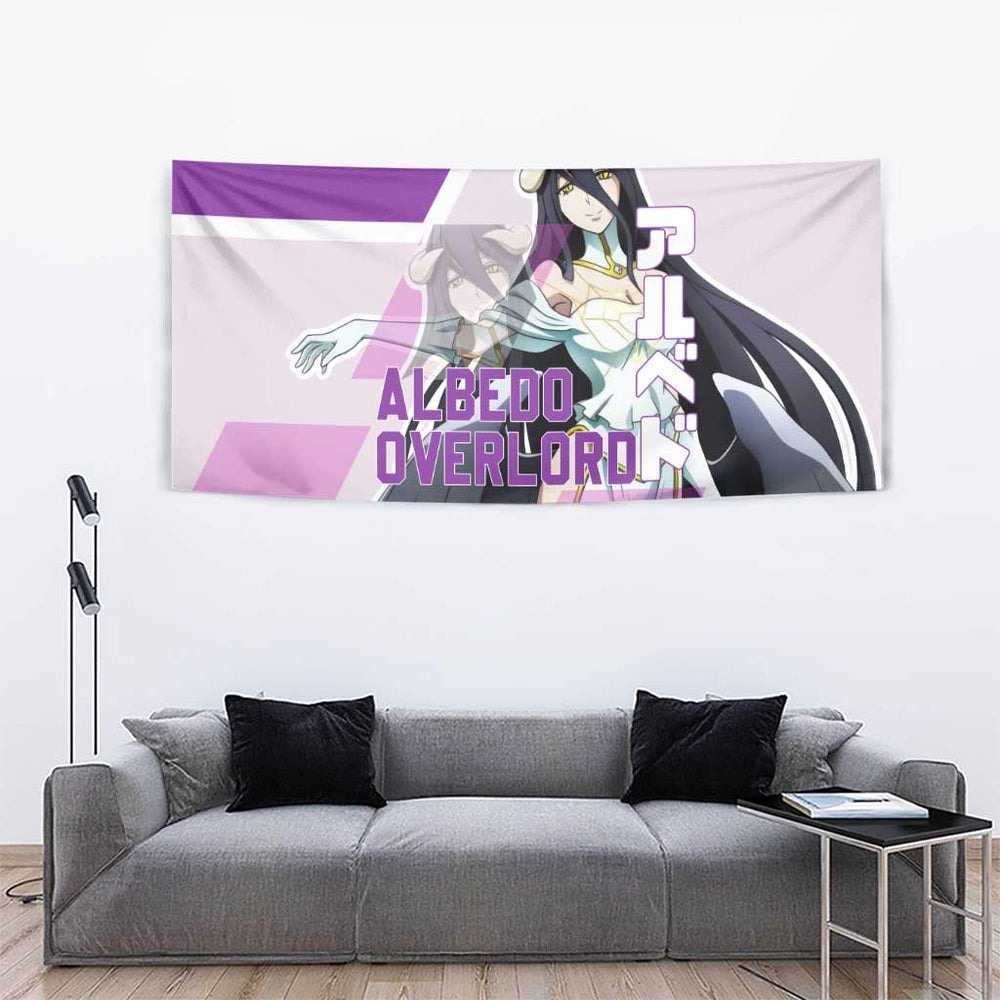 Albedo Overlord Tapestry Anime Style TS04