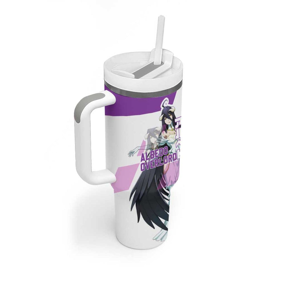 Albedo Overlord Tumbler With Handle Anime Style TS04 Albedo Overlord Tumbler With Handle Anime Style TS04