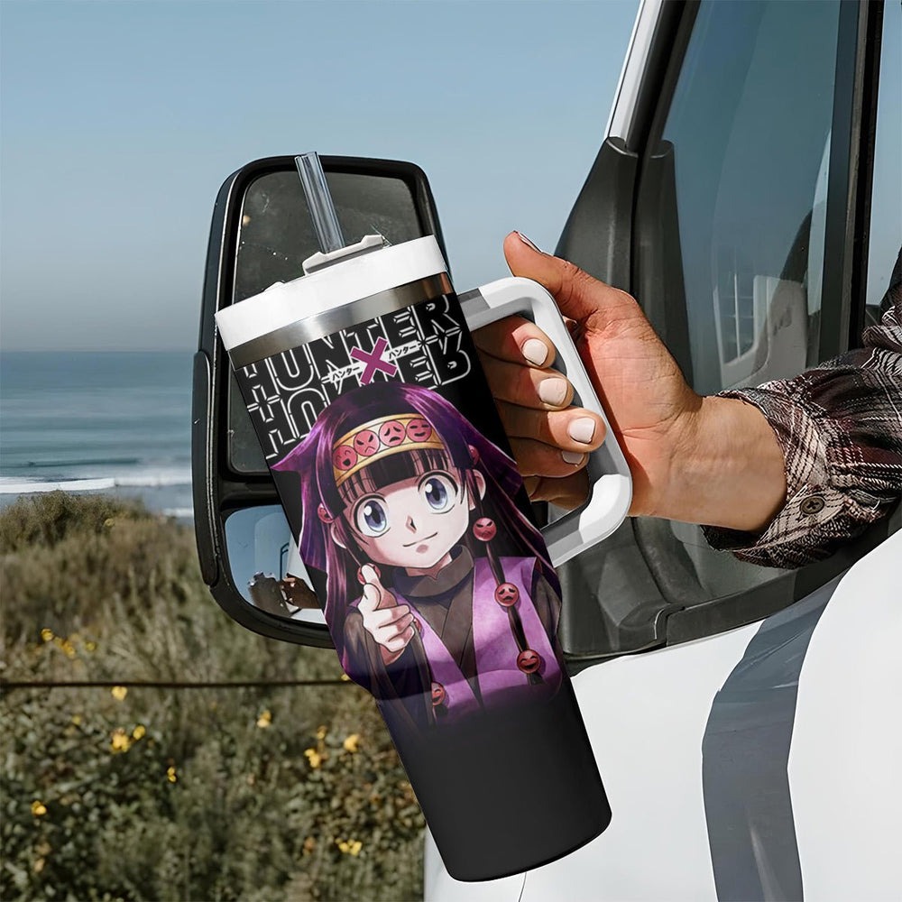 Alluka Zoldyck Hunter X Hunter Tumbler With Handle Anime Style TS04 Alluka Zoldyck Hunter X Hunter Tumbler With Handle Anime Style TS04