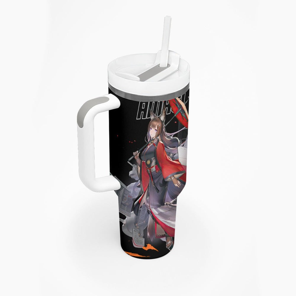 Amagi - Azur Lane Tumbler With Handle Anime Game Style TS04 Amagi - Azur Lane Tumbler With Handle Anime Game Style TS04
