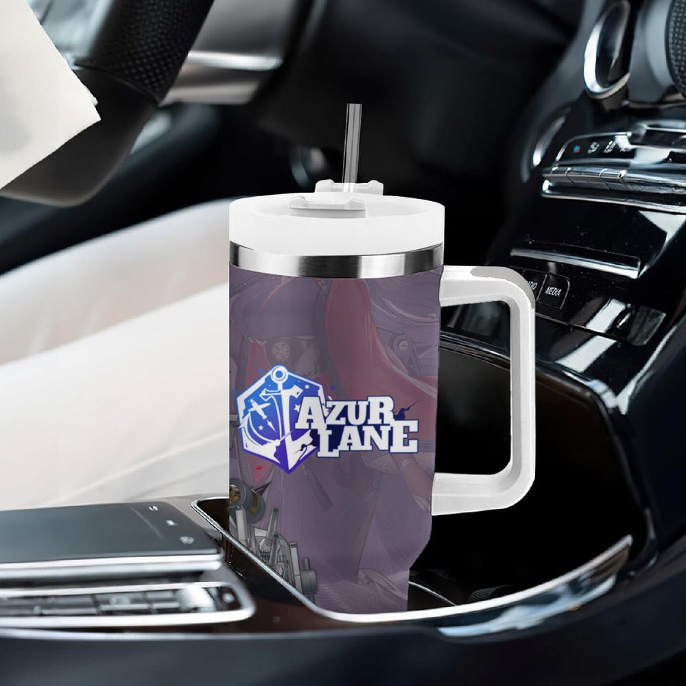 Amagi - Azur Lane Tumbler With Handle Anime Game Style TS04 Amagi - Azur Lane Tumbler With Handle Anime Game Style TS04