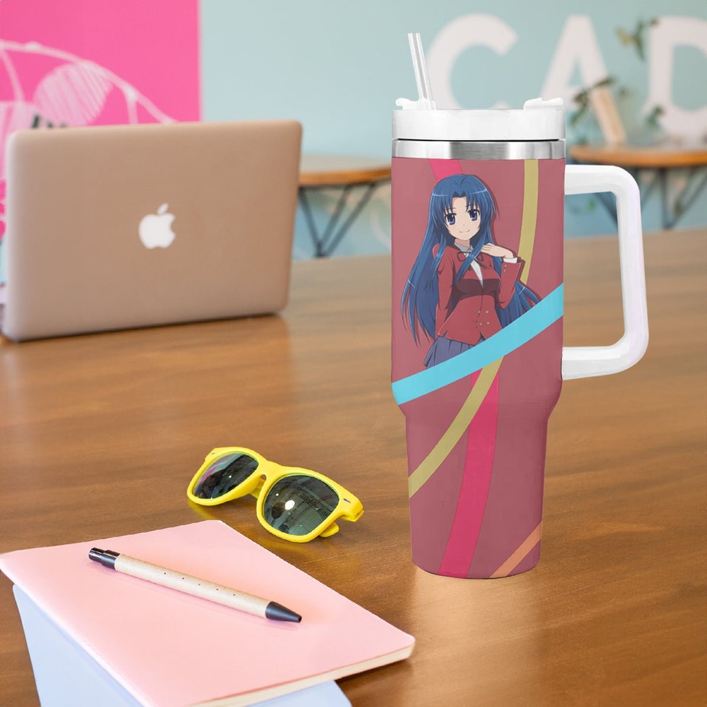 Ami Kawashima Tumbler With Handle Toradora TS04 Ami Kawashima Tumbler With Handle Toradora TS04