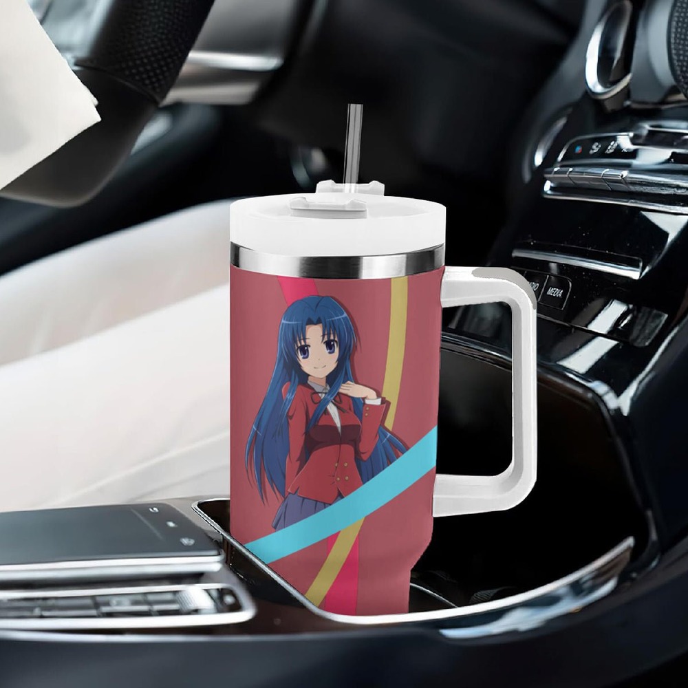 Ami Kawashima Tumbler With Handle Toradora TS04 Ami Kawashima Tumbler With Handle Toradora TS04