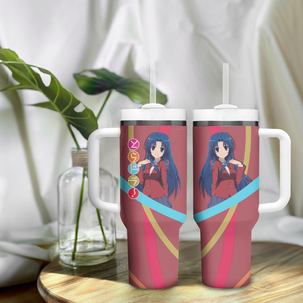 Ami Kawashima Tumbler With Handle Toradora TS04 Ami Kawashima Tumbler With Handle Toradora TS04