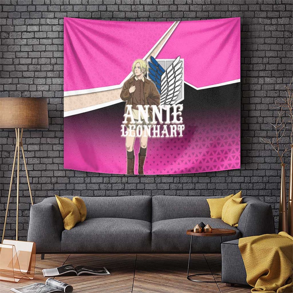 Annie Leonhart Attack on Titan Tumbler With Handle Anime Preppy Streetwear Style TS04 Annie Leonhart Attack on Titan Tumbler With Handle Anime Preppy Streetwear Style TS04