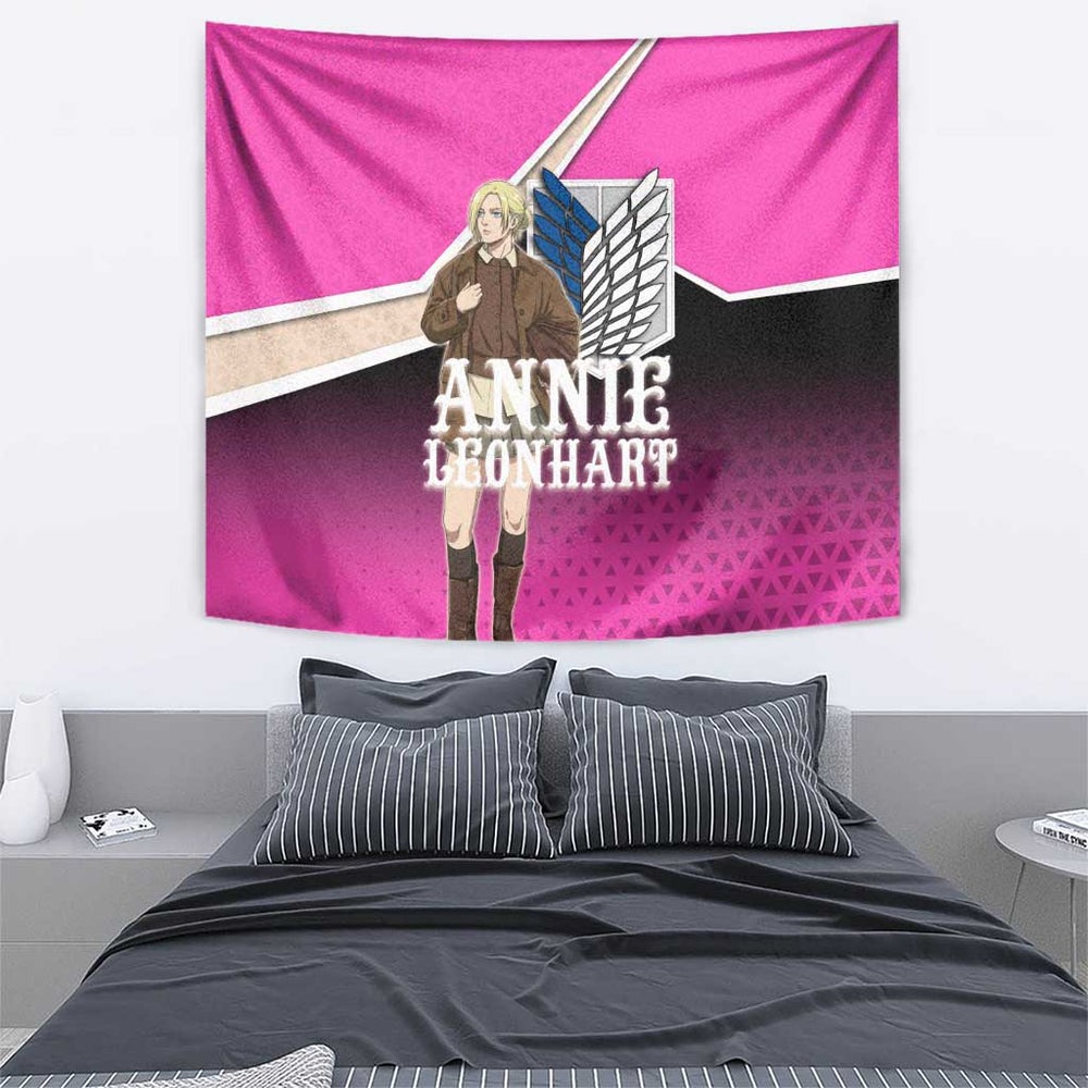 Annie Leonhart Attack on Titan Tumbler With Handle Anime Preppy Streetwear Style TS04 Annie Leonhart Attack on Titan Tumbler With Handle Anime Preppy Streetwear Style TS04