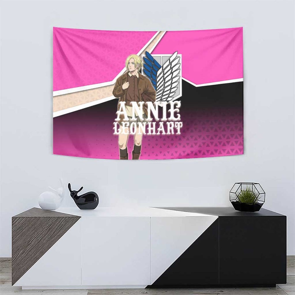 Annie Leonhart Attack on Titan Tumbler With Handle Anime Preppy Streetwear Style TS04 Annie Leonhart Attack on Titan Tumbler With Handle Anime Preppy Streetwear Style TS04