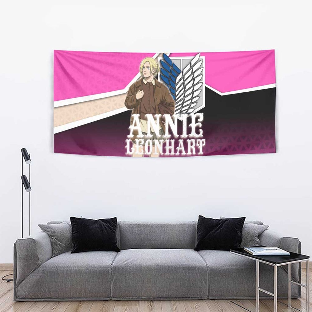 Annie Leonhart Attack on Titan Tumbler With Handle Anime Preppy Streetwear Style TS04 Annie Leonhart Attack on Titan Tumbler With Handle Anime Preppy Streetwear Style TS04