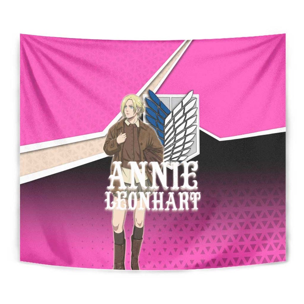 Annie Leonhart Attack on Titan Tumbler With Handle Anime Preppy Streetwear Style TS04 Annie Leonhart Attack on Titan Tumbler With Handle Anime Preppy Streetwear Style TS04