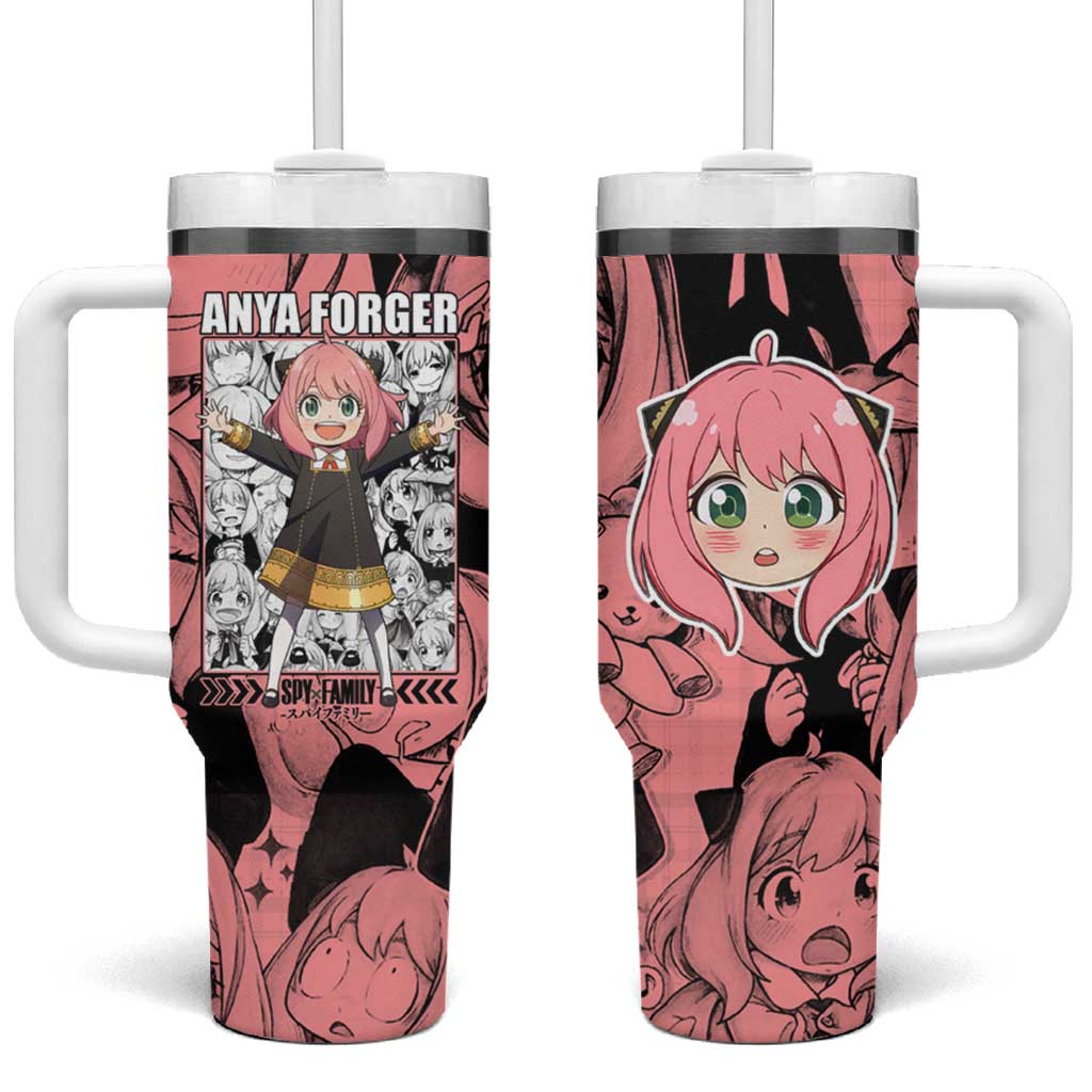 Anya Forger Bond Spy x Family Tumbler With Handle Anime Mix Manga Style TS04