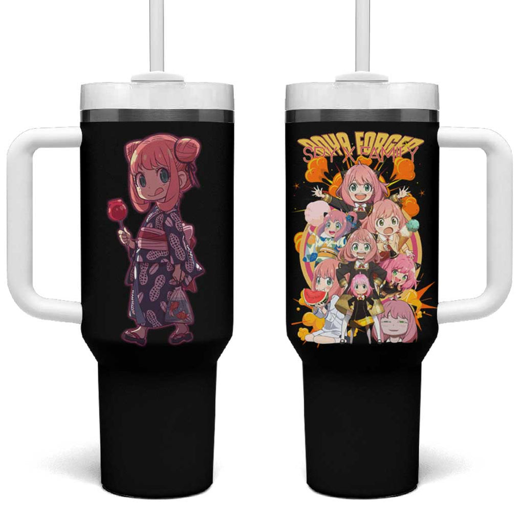 Anya Forger V2 Spy x Family Tumbler With Handle Anime Style TS04