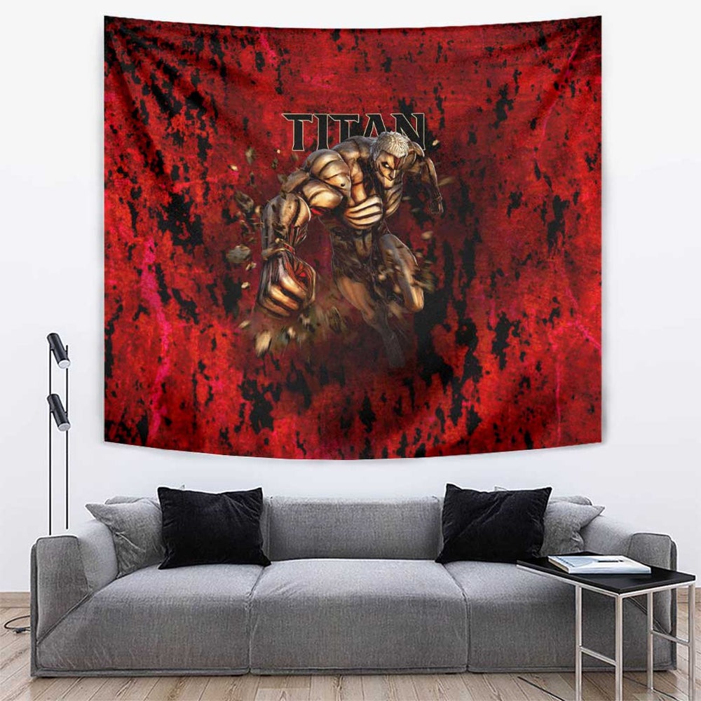 AOT Armored Titan - Attack On Titan Tumbler With Handle Anime Style TS04