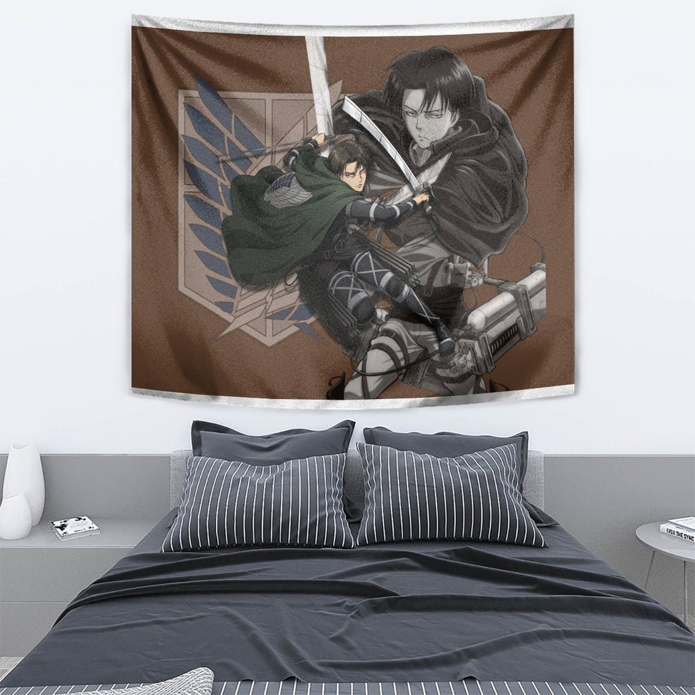 AOT Levi Ackerman Tapestry TS04 AOT Levi Ackerman Tapestry TS04