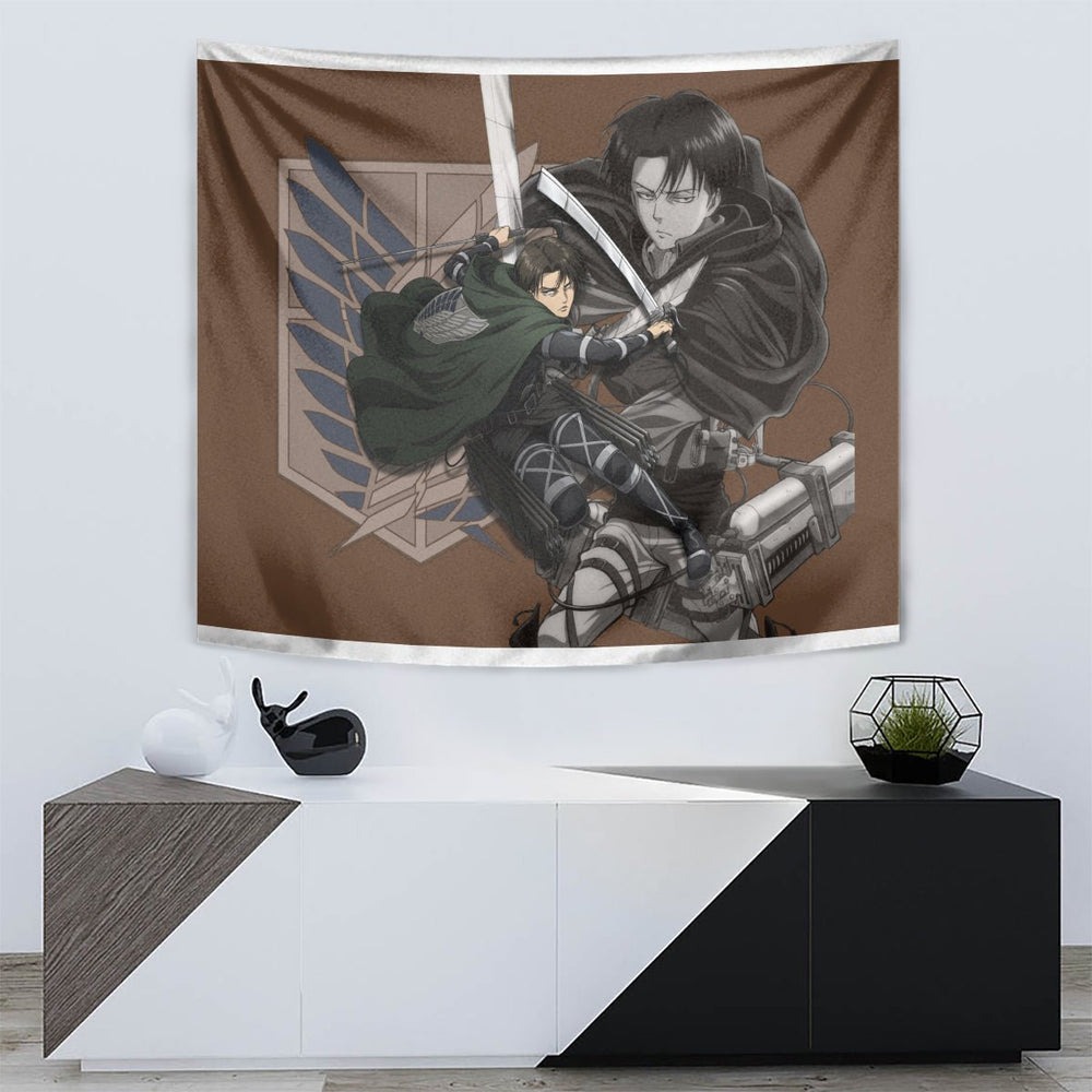 AOT Levi Ackerman Tapestry TS04 AOT Levi Ackerman Tapestry TS04