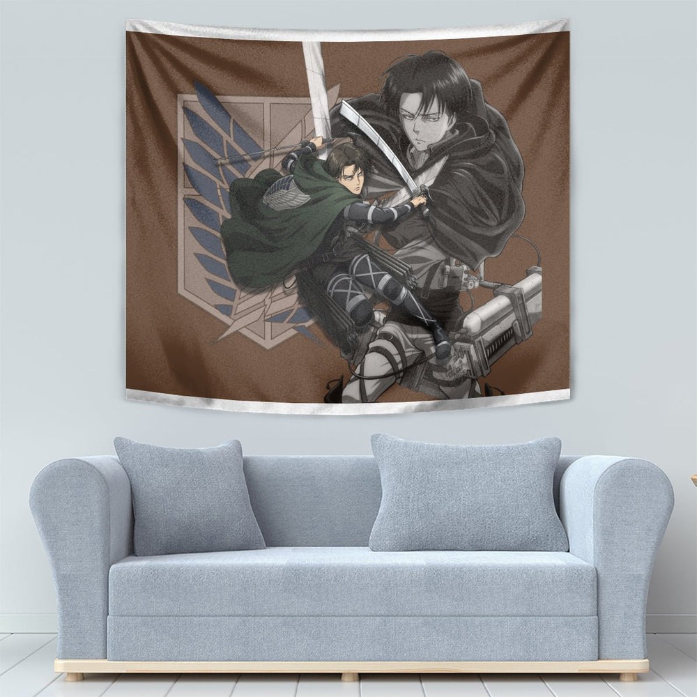 AOT Levi Ackerman Tapestry TS04 AOT Levi Ackerman Tapestry TS04