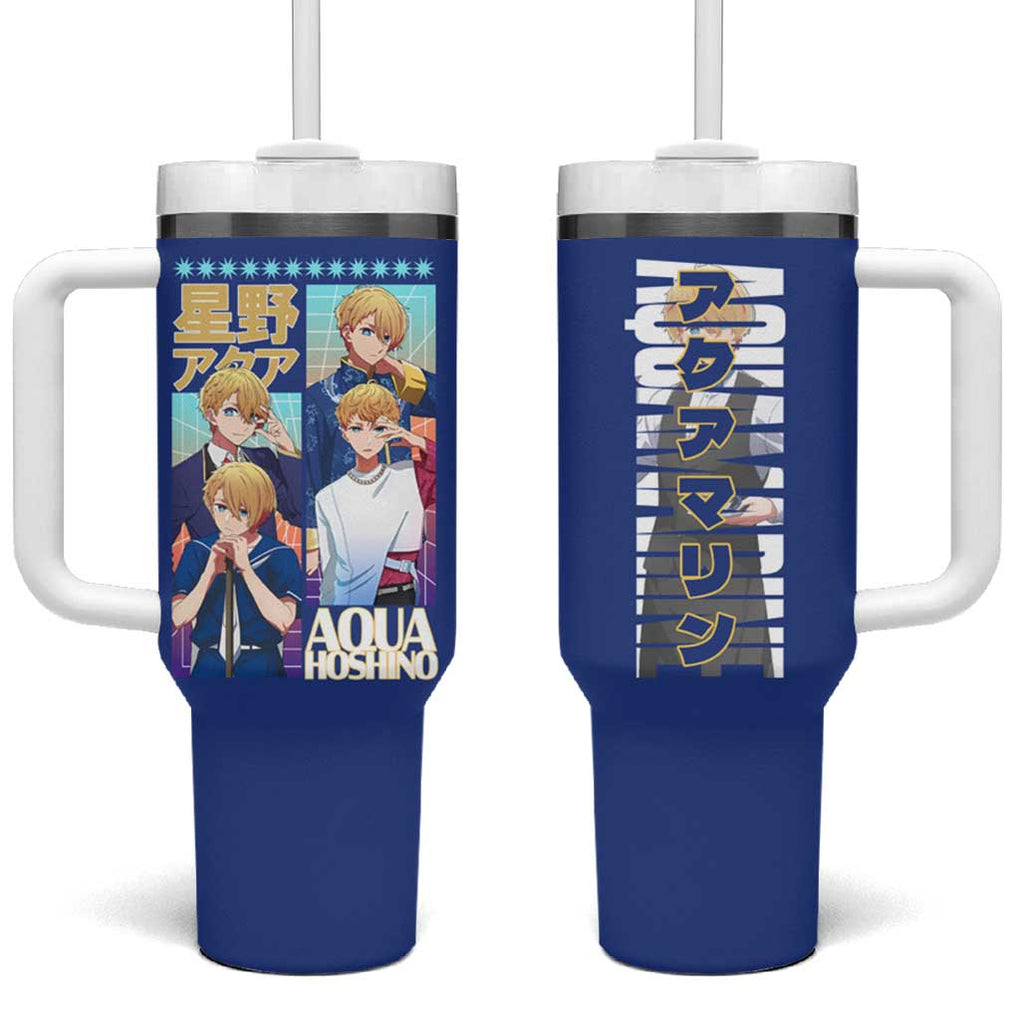 Aqua Hoshino Oshi no Ko Tumbler With Handle Japan Anime Style TS04