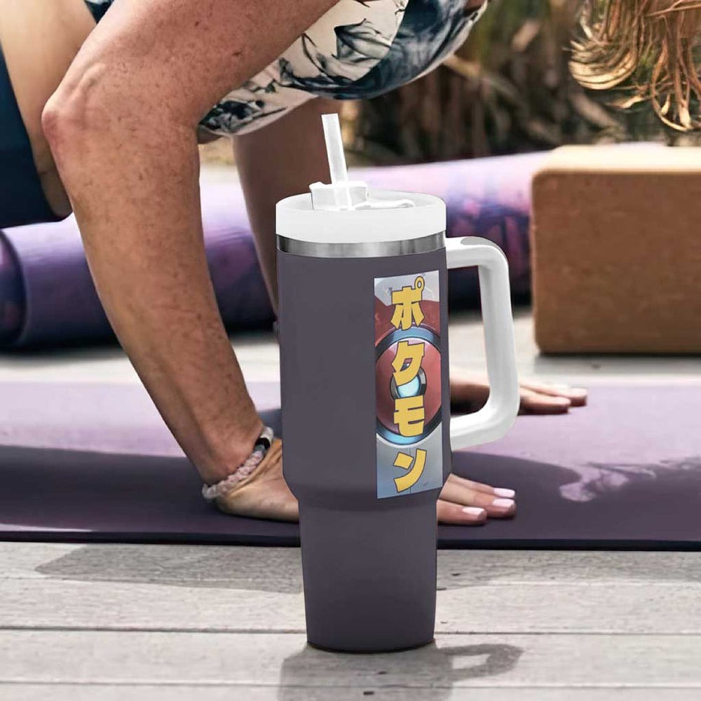 Arceus Poke Tumbler With Handle Anime Style TS04 Arceus Poke Tumbler With Handle Anime Style TS04
