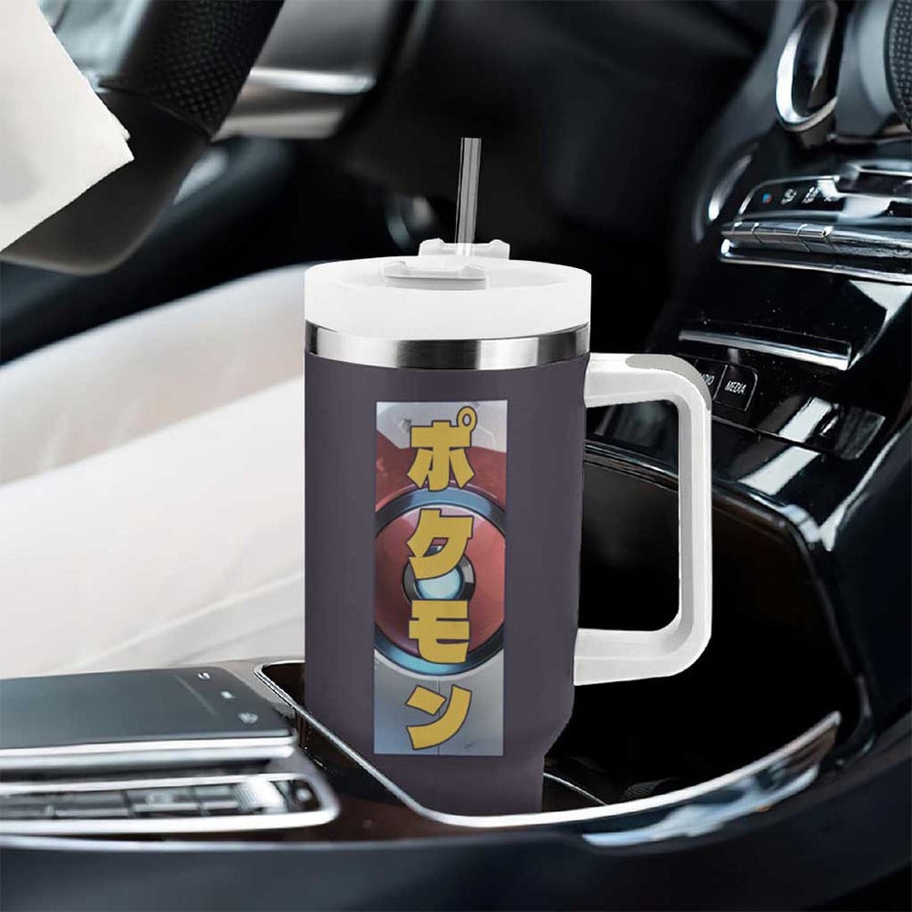 Arceus Poke Tumbler With Handle Anime Style TS04 Arceus Poke Tumbler With Handle Anime Style TS04