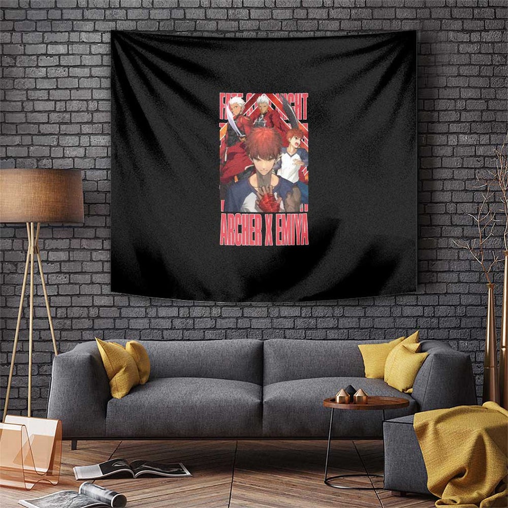 Archer x Emiya Fate Stay Night Unlimited Blade Works Tumbler With Handle Anime Style TS04