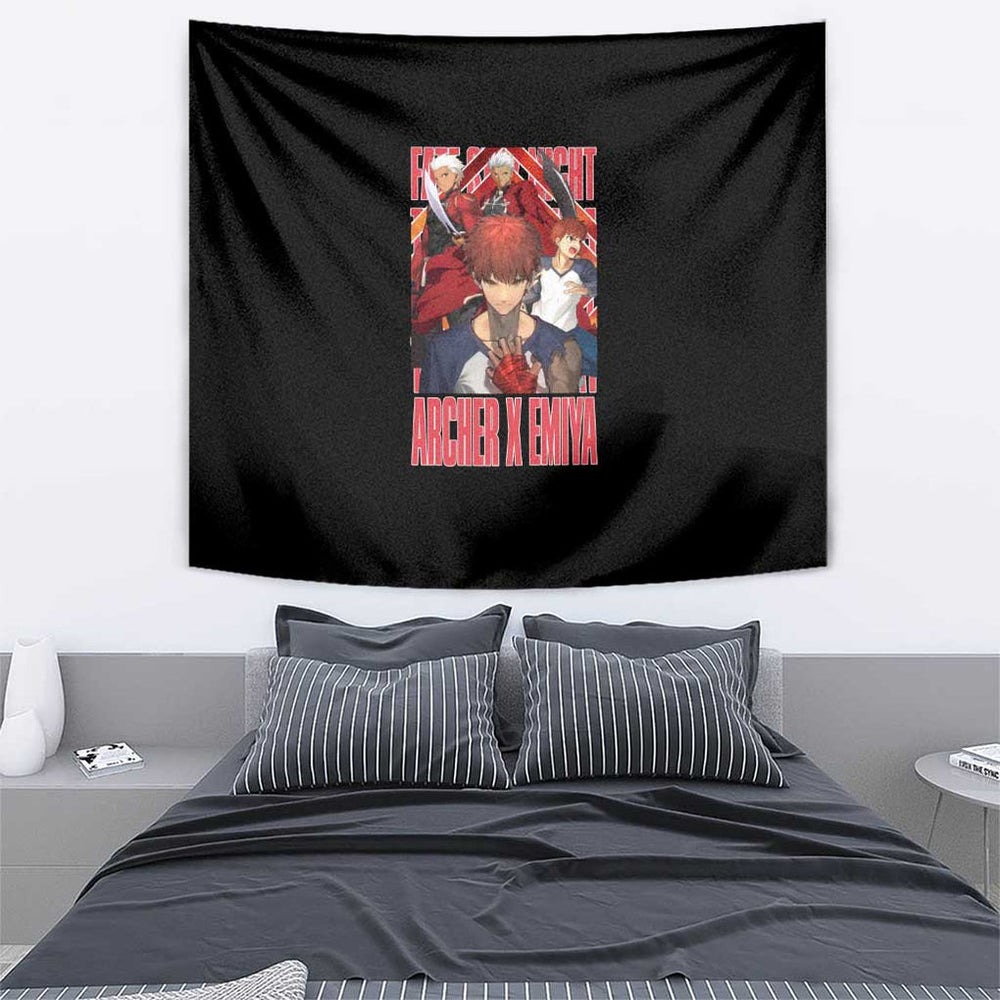 Archer x Emiya Fate Stay Night Unlimited Blade Works Tumbler With Handle Anime Style TS04