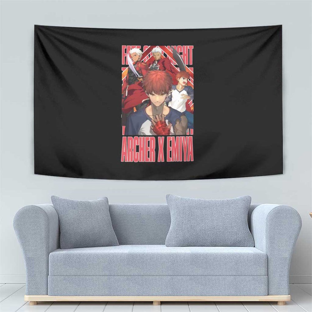 Archer x Emiya Fate Stay Night Unlimited Blade Works Tumbler With Handle Anime Style TS04