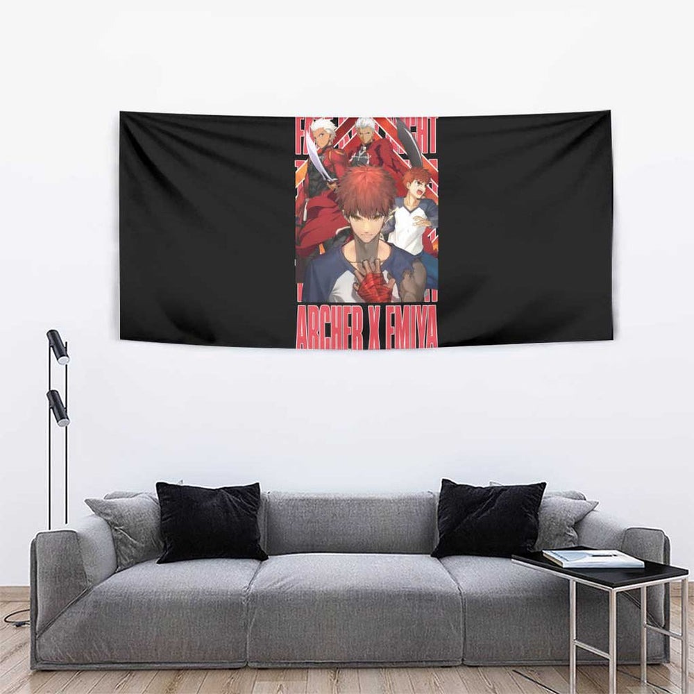 Archer x Emiya Fate Stay Night Unlimited Blade Works Tumbler With Handle Anime Style TS04